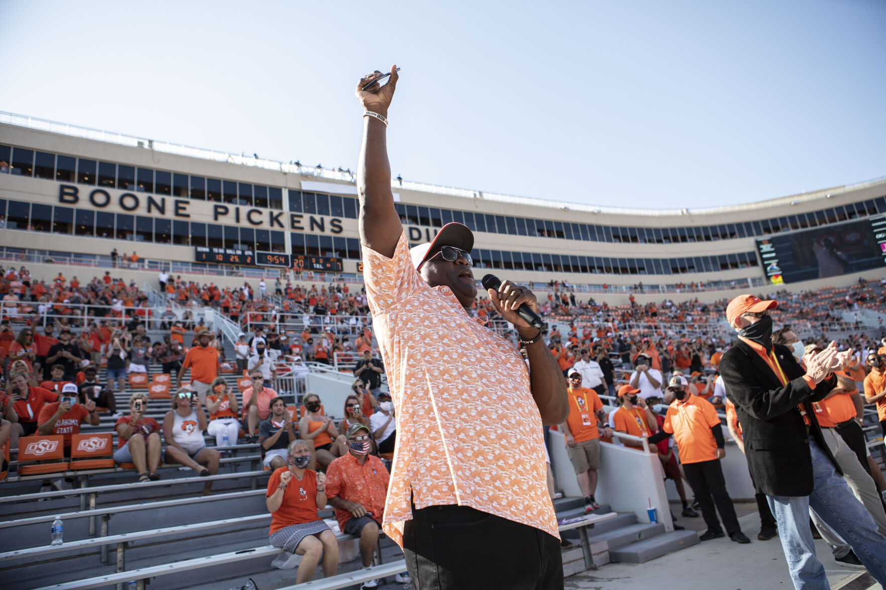 Notebook: Thurman Thomas is OSU's first inductee into Ring of Honor